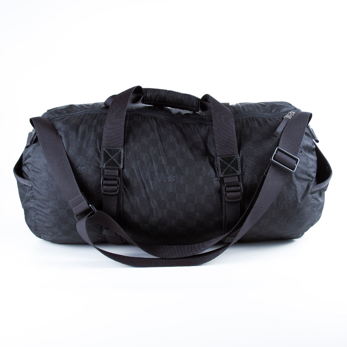 Louis Vuitton Aventure Practical Duffle Bag Damier Nylon Black