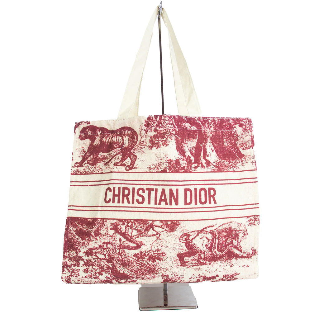 Christian Dior Dioriviera Beach Tote Rød