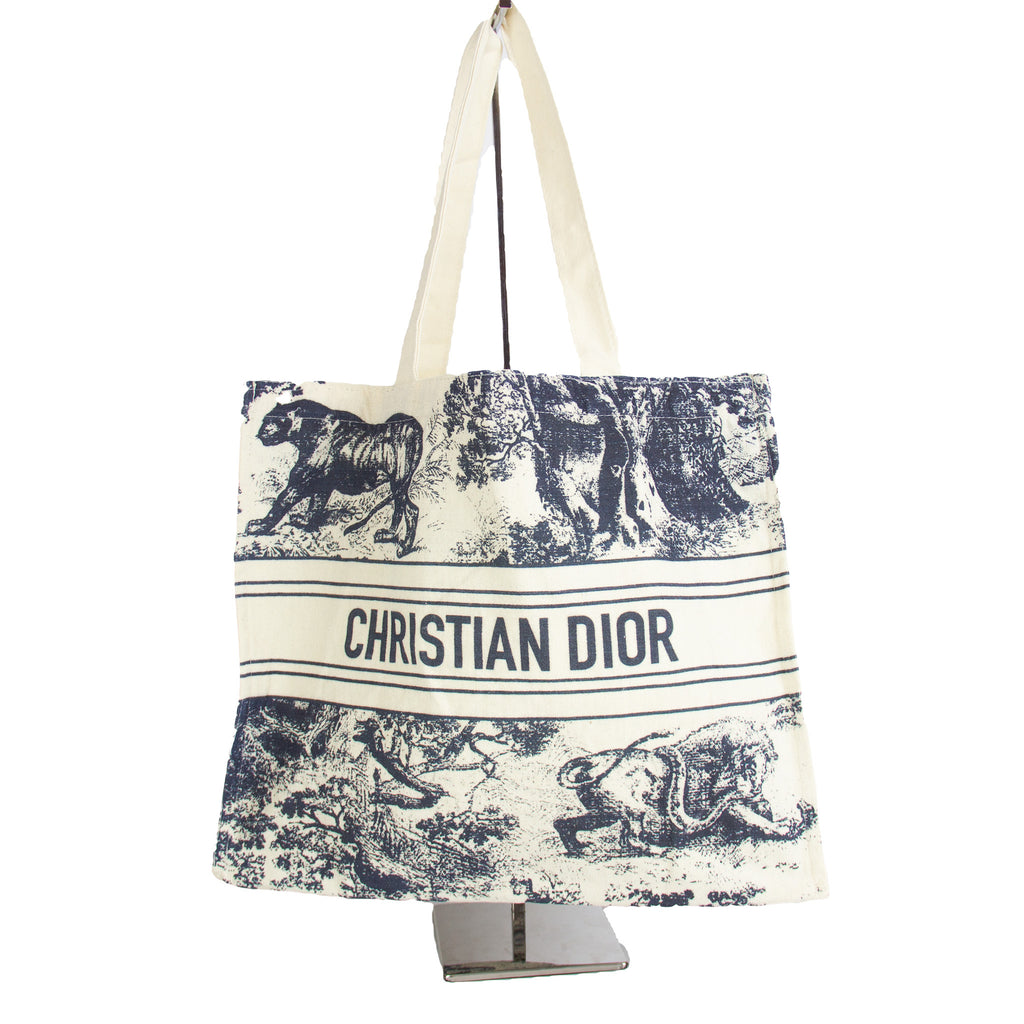 Christian Dior Dioriviera Beach Tote Blå
