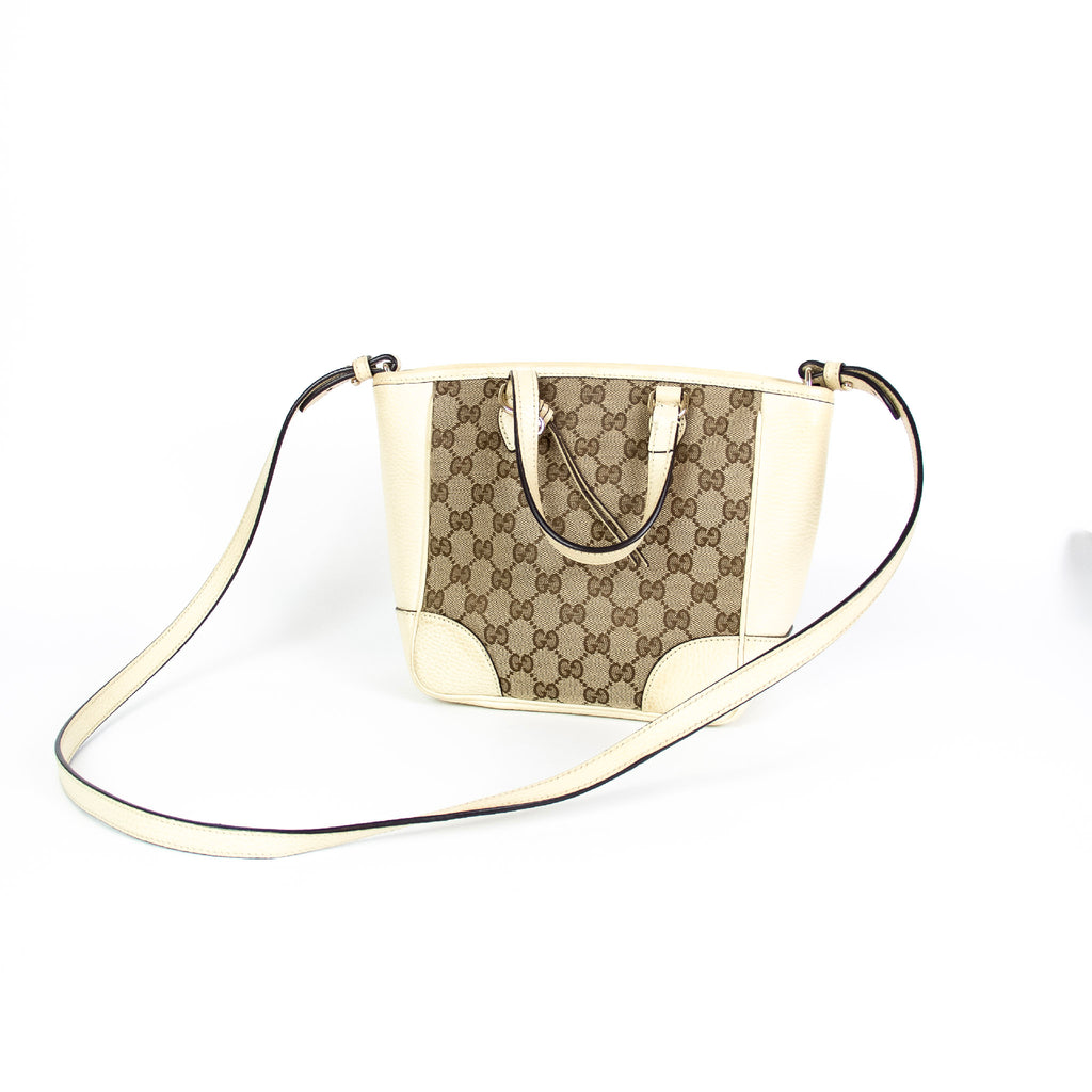 Gucci GG Canvas Hvid Håndtaske