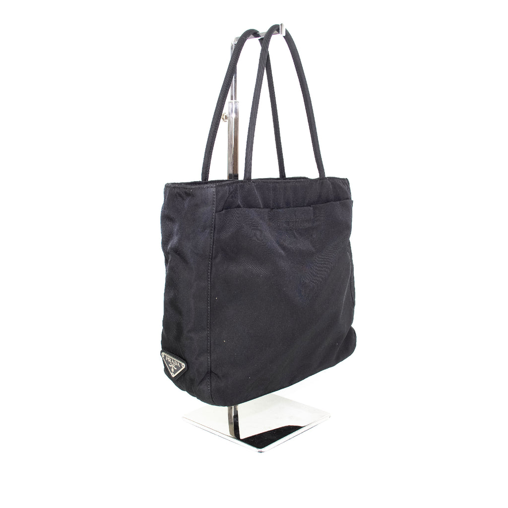 Prada Nylon Tote Bag Black