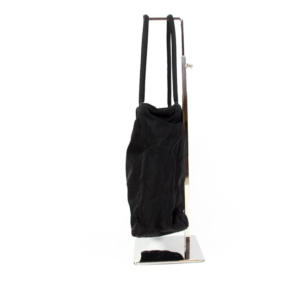 Prada Nylon Tote Bag Black