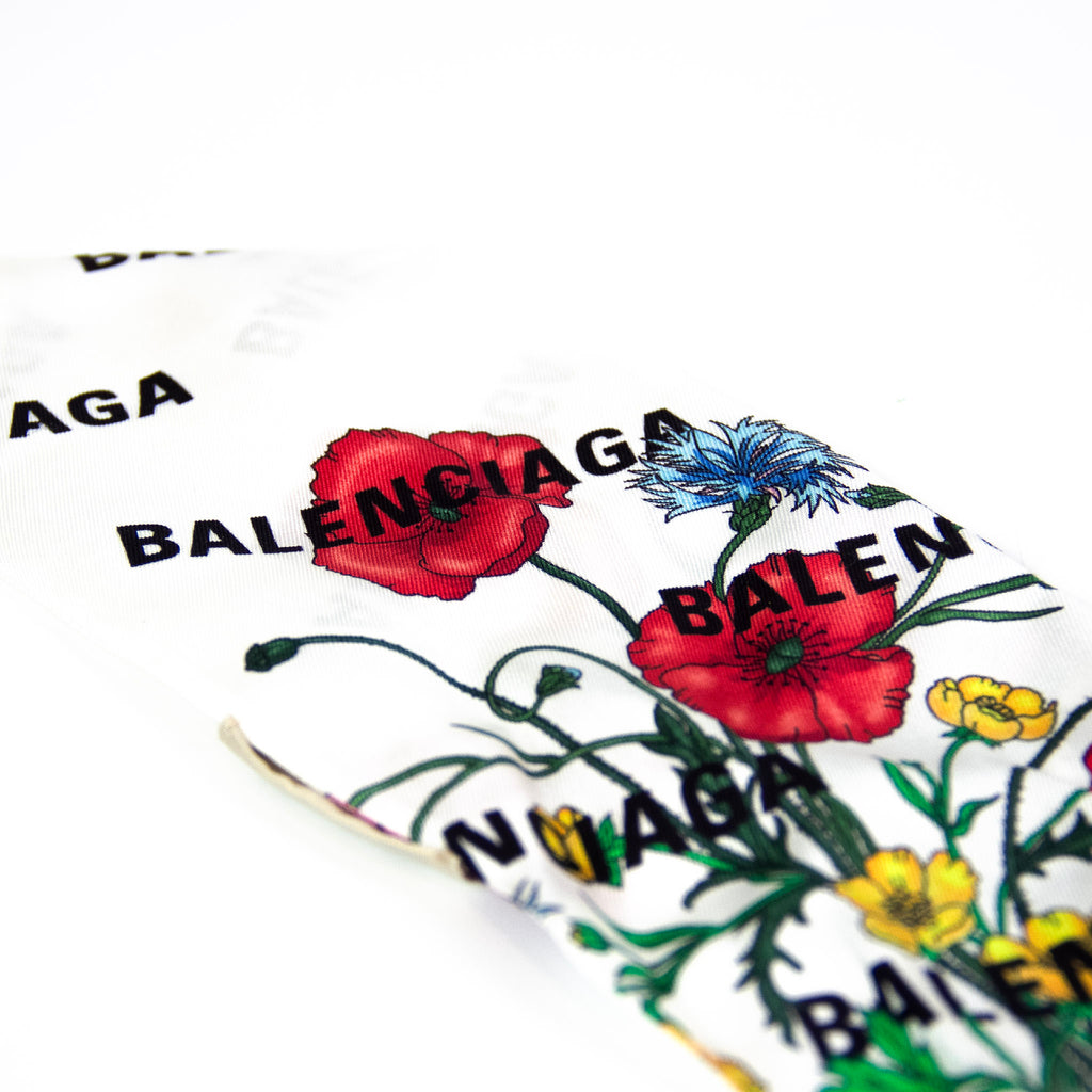 Gucci X Balenciaga Flora Tørklæde