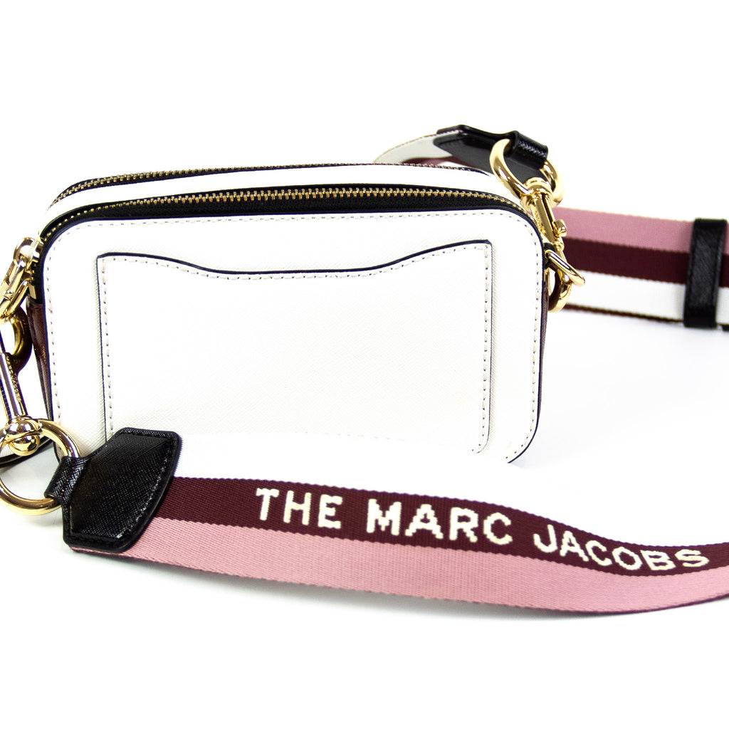 Marc Jacobs Snapshot Skulderstaske Hvid