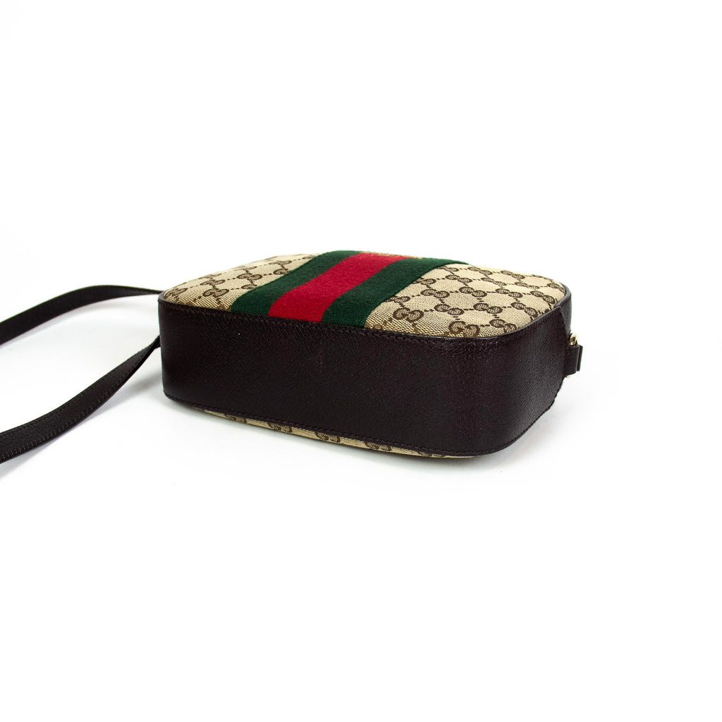 Gucci GG Canvas Bee Skuldertaske