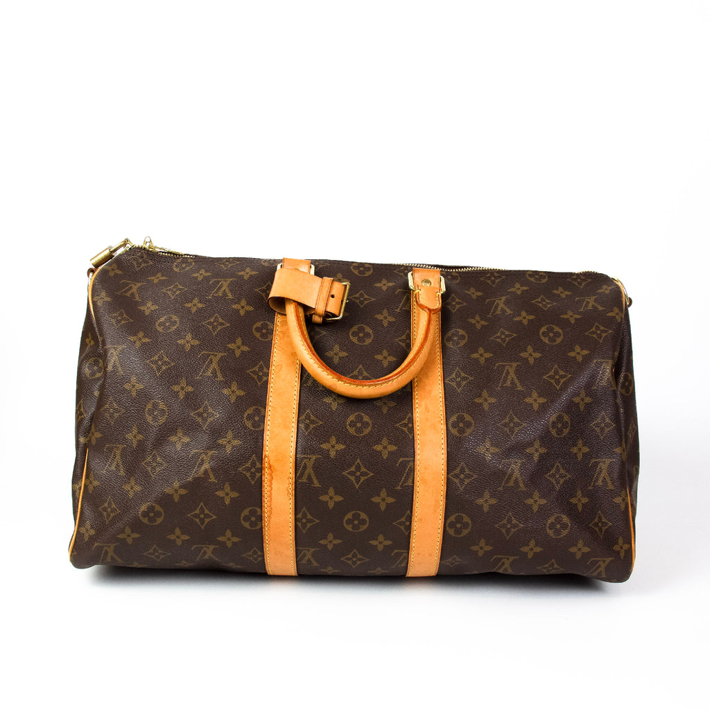 Louis Vuitton Keepall 45 med skulderstrop