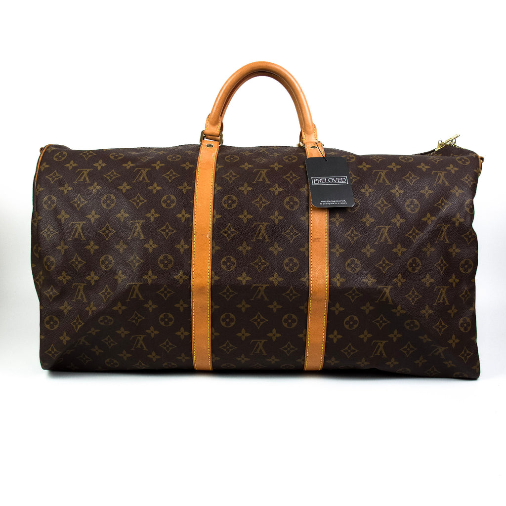 Louis Vuitton Keepall 60 med skulderstrop