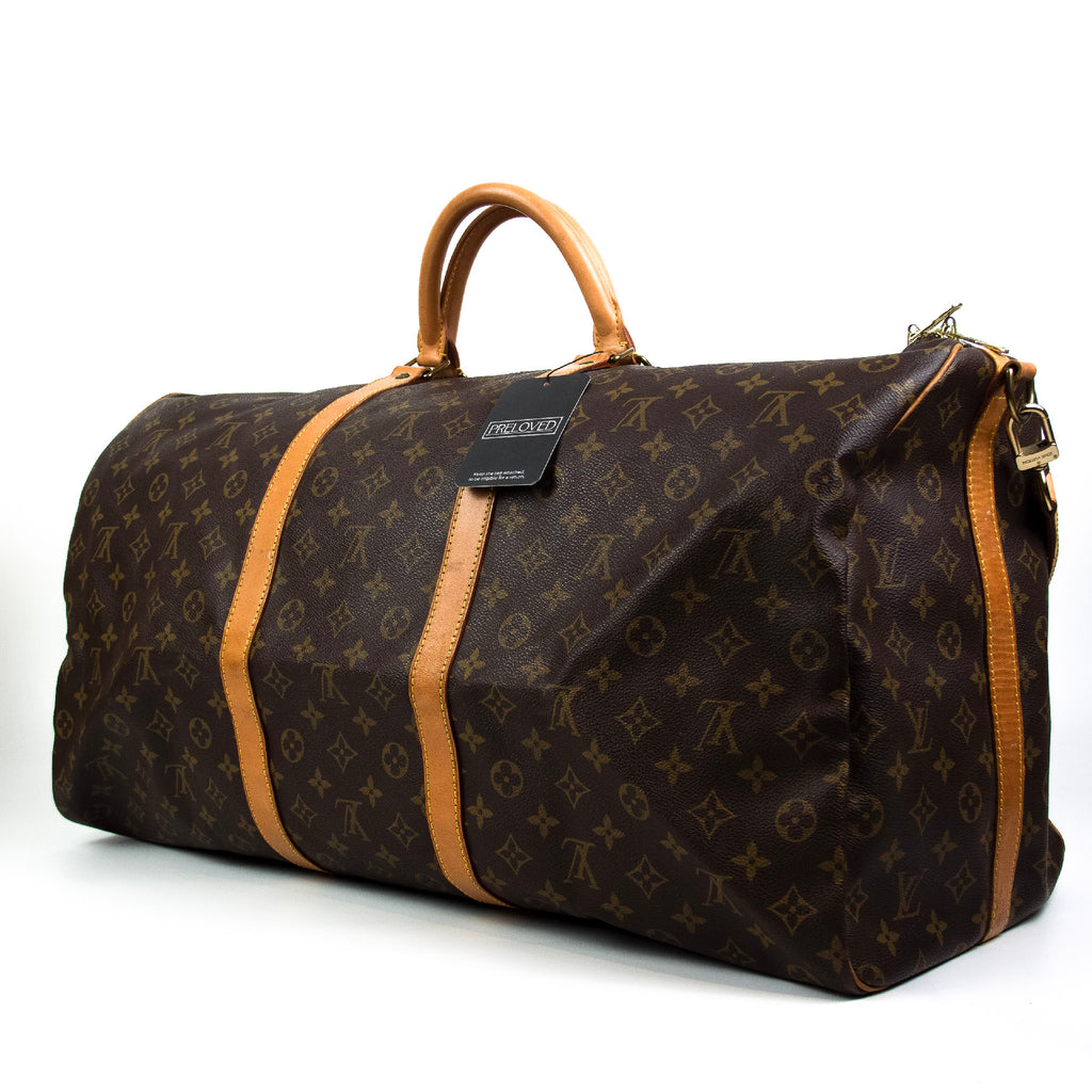 Louis Vuitton Keepall 60 med skulderstrop