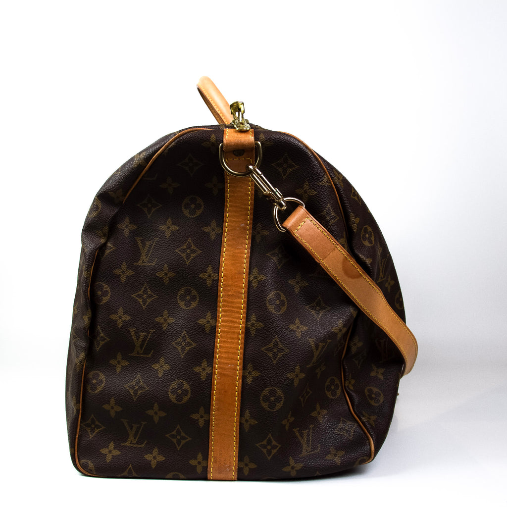 Louis Vuitton Keepall 60 med skulderstrop