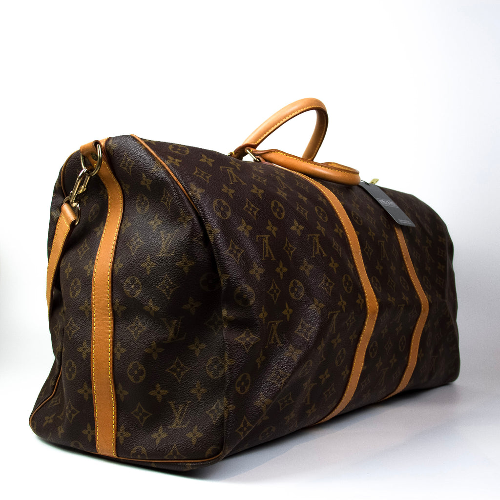 Louis Vuitton Keepall 60 med skulderstrop