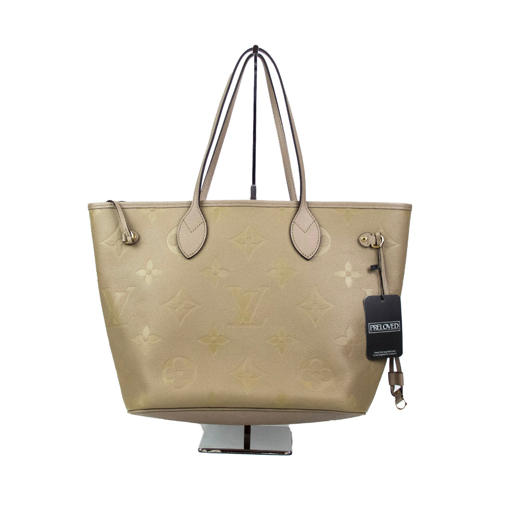 Louis Vuitton Neverfull MM Beige