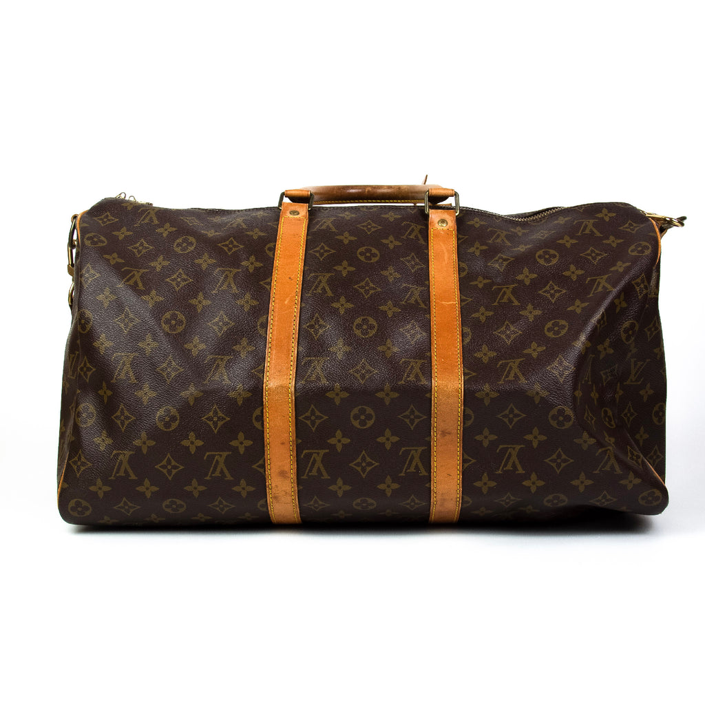 Louis Vuitton Keepall 50 med skulderstrop