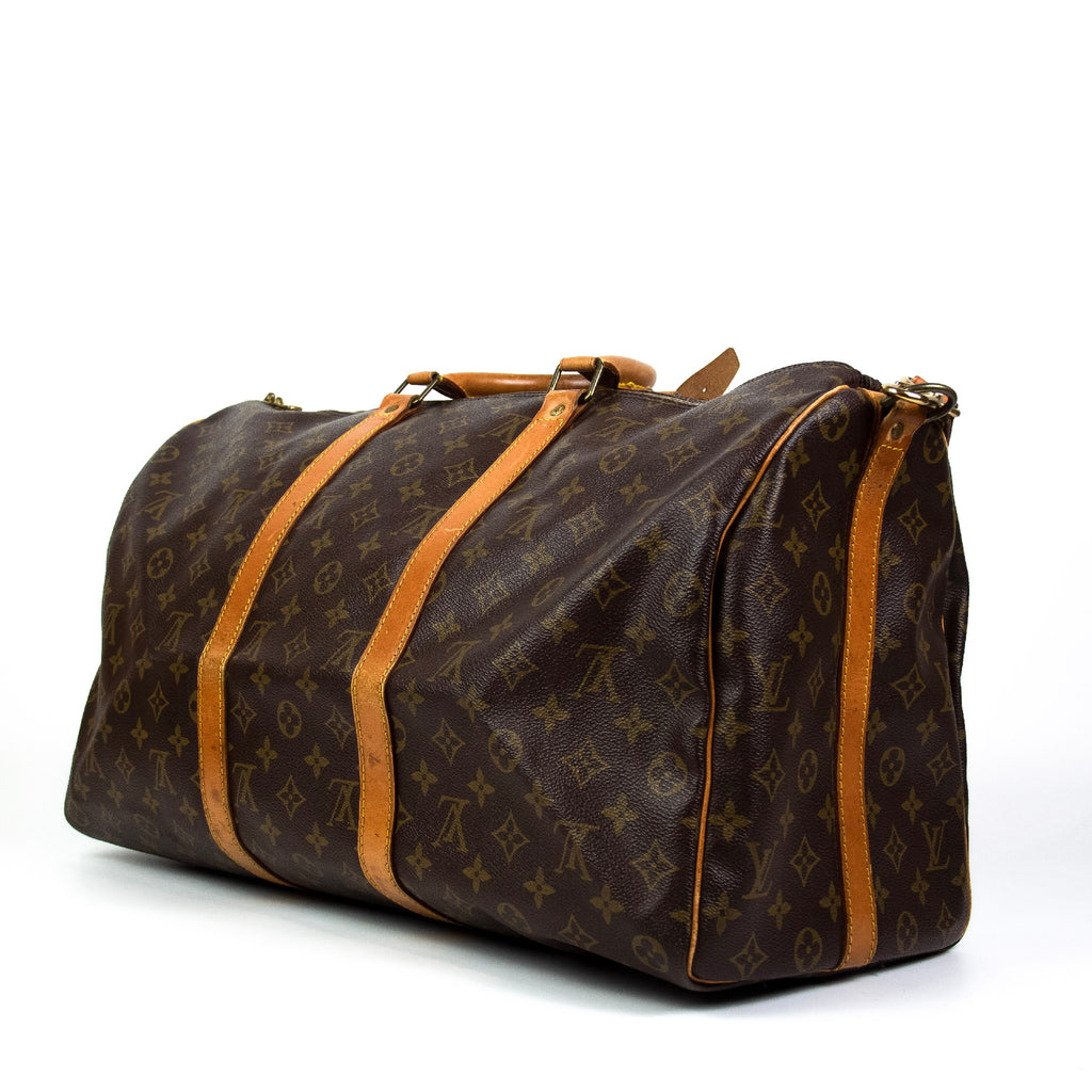 Louis Vuitton Keepall 50 med skulderstrop