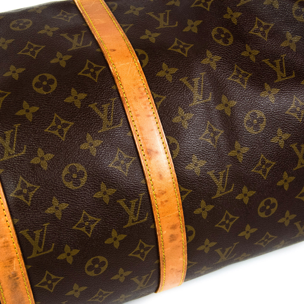 Louis Vuitton Keepall 50 med skulderstrop