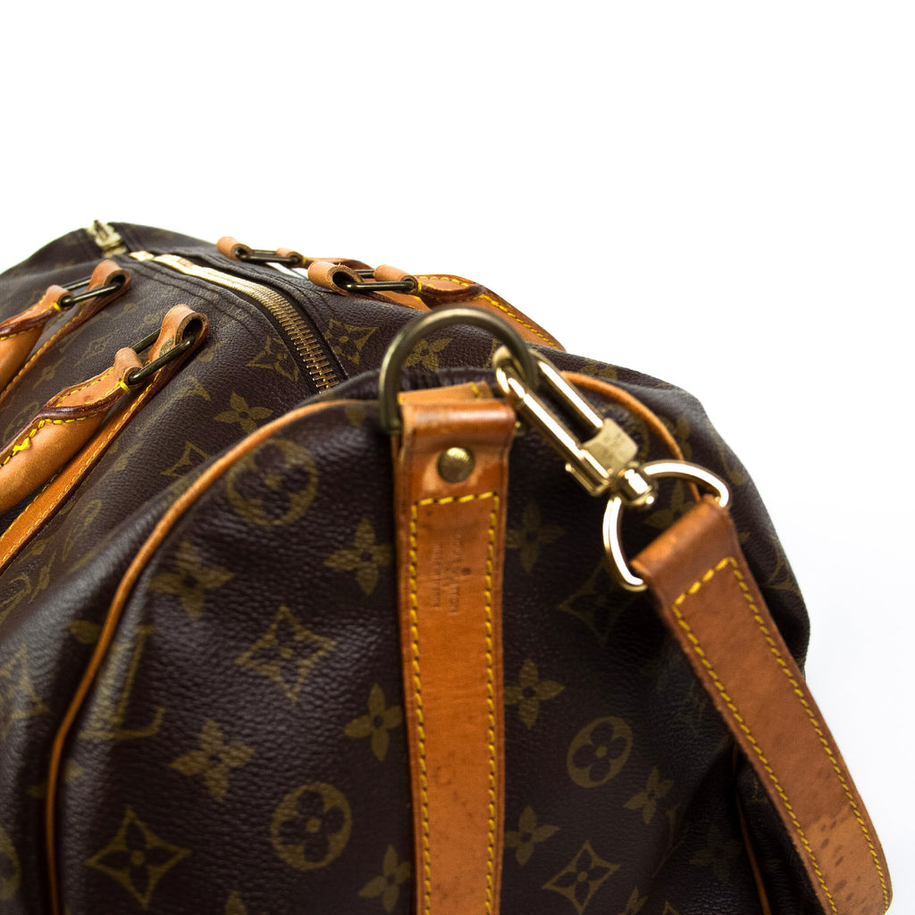 Louis Vuitton Keepall 50 med skulderstrop