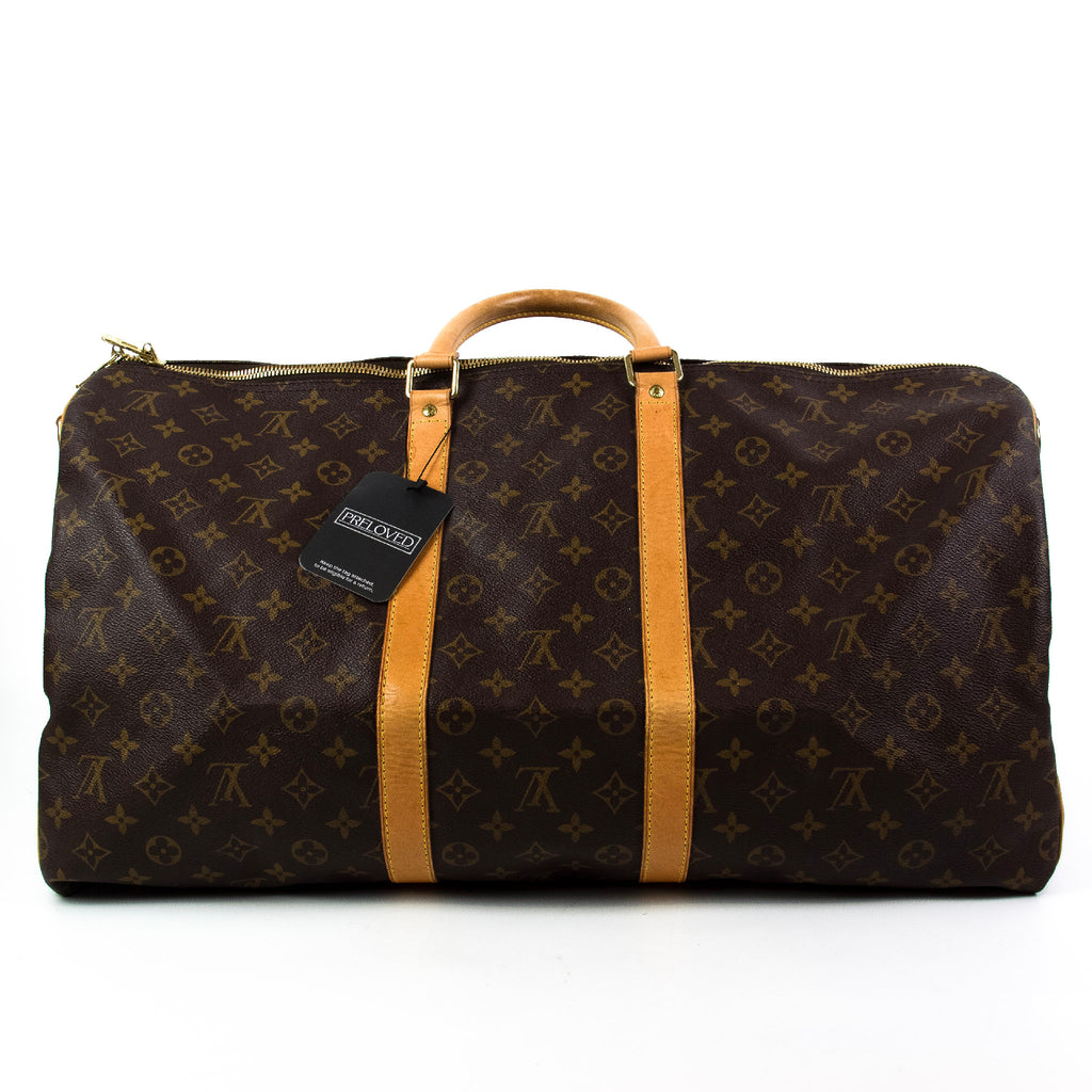 Louis Vuitton Keepall 55 med skulderstrop