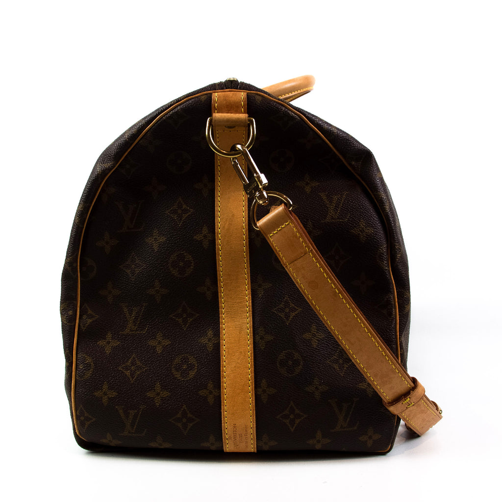 Louis Vuitton Keepall 55 med skulderstrop