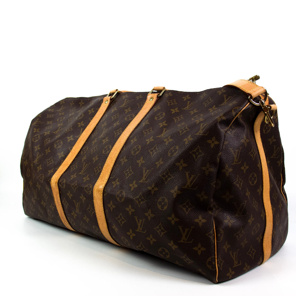 Louis Vuitton Keepall 55 med skulderstrop