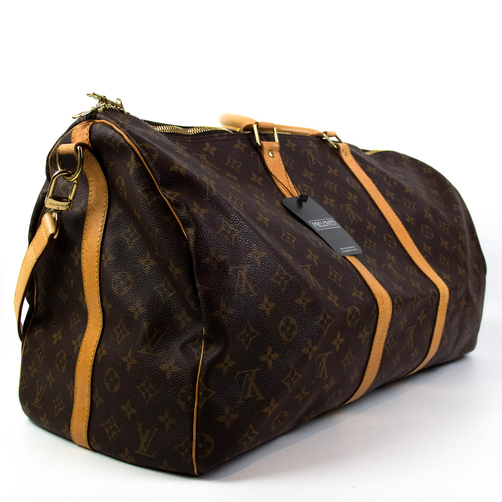 Louis Vuitton Keepall 55 med skulderstrop