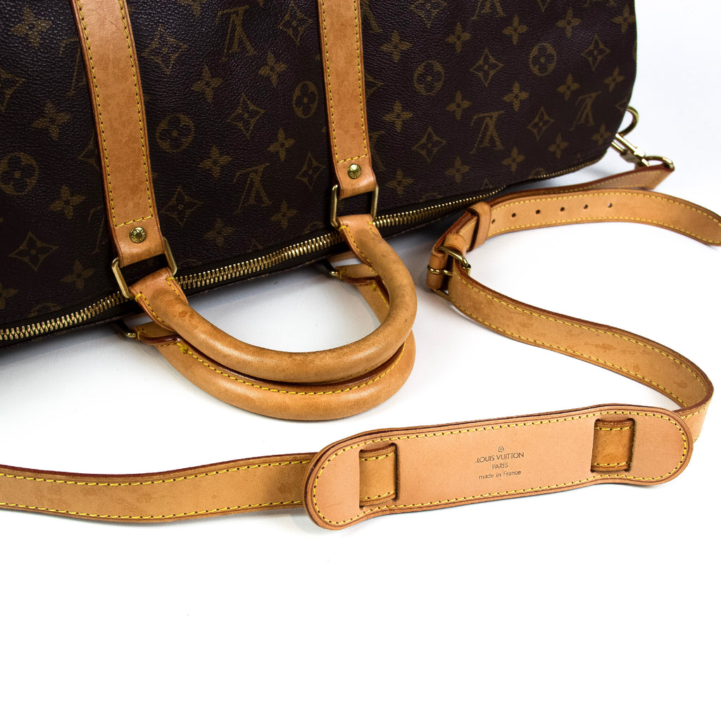 Louis Vuitton Keepall 55 med skulderstrop