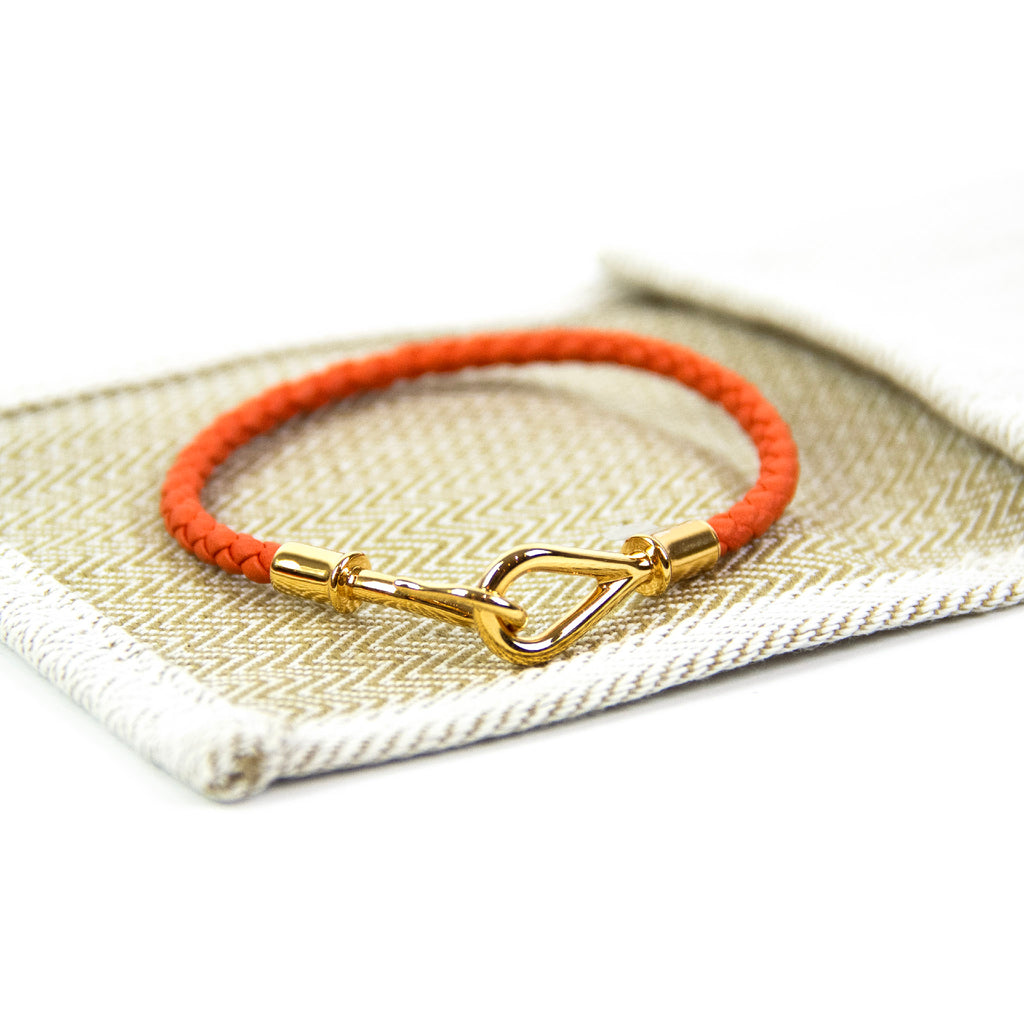 Hermes Jumbo Bangle Armbånd Orange