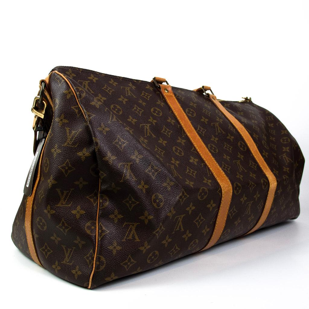 Louis Vuitton Keepall 55 med skulderstrop