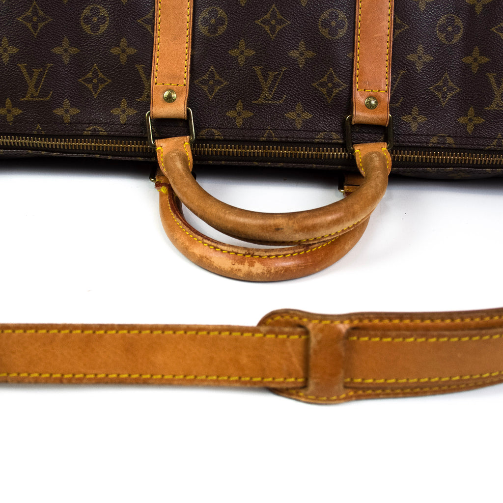 Louis Vuitton Keepall 55 med skulderstrop