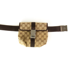 Gucci GG lærred bæltetaske